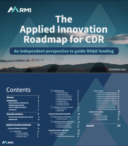 The Applied Innovation Roadmap for CDR